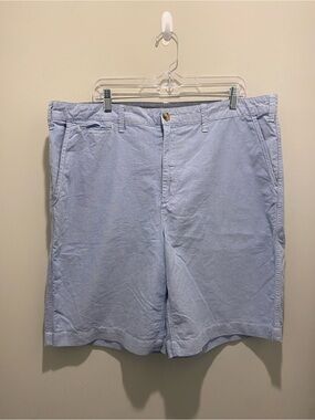 Polo Ralph Lauren Relax Fit Flat-Front Cotton Shorts Light Blue Men’s Size 38